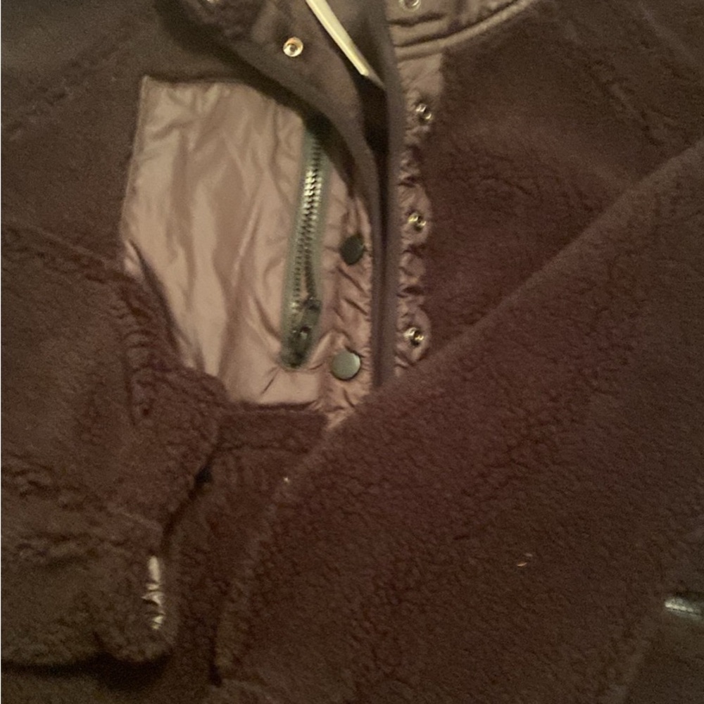 Cozy Dark Brown Teddy Jacket